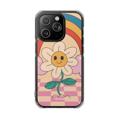 Joyful Retro Bloom iPhone Case - Impact