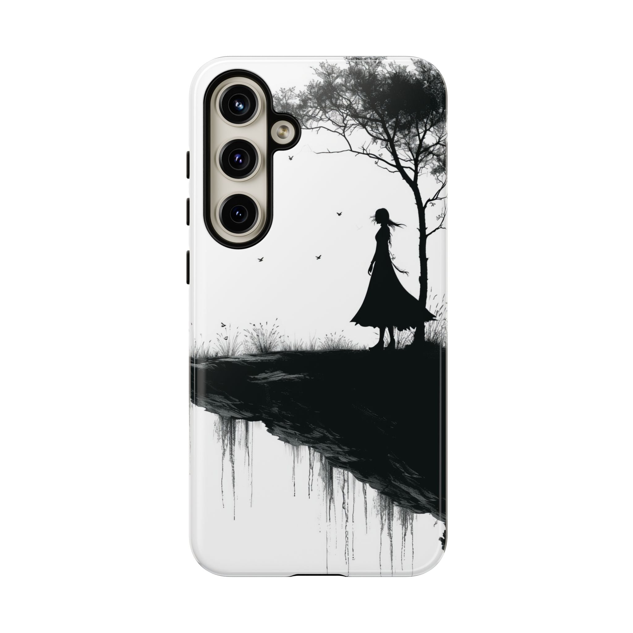 Cliffside Silhouette Samsung S24 Plus Case - Tough