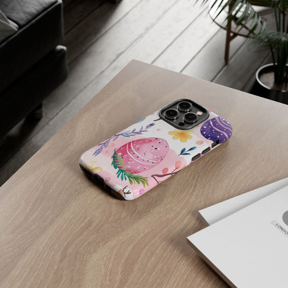 Easter Eggs Blooming - iPhone Case