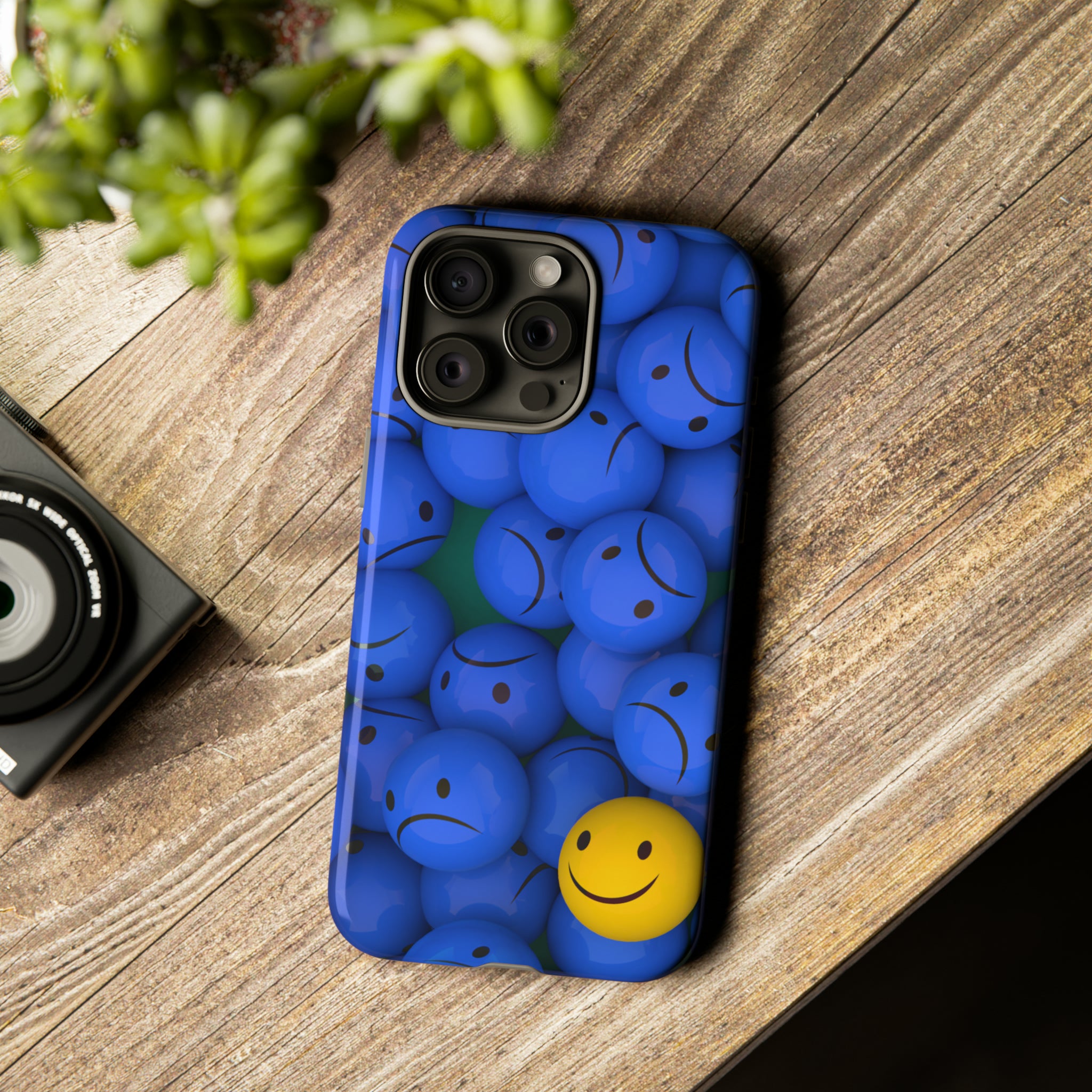 One Smiling Face - Protective Phone Case