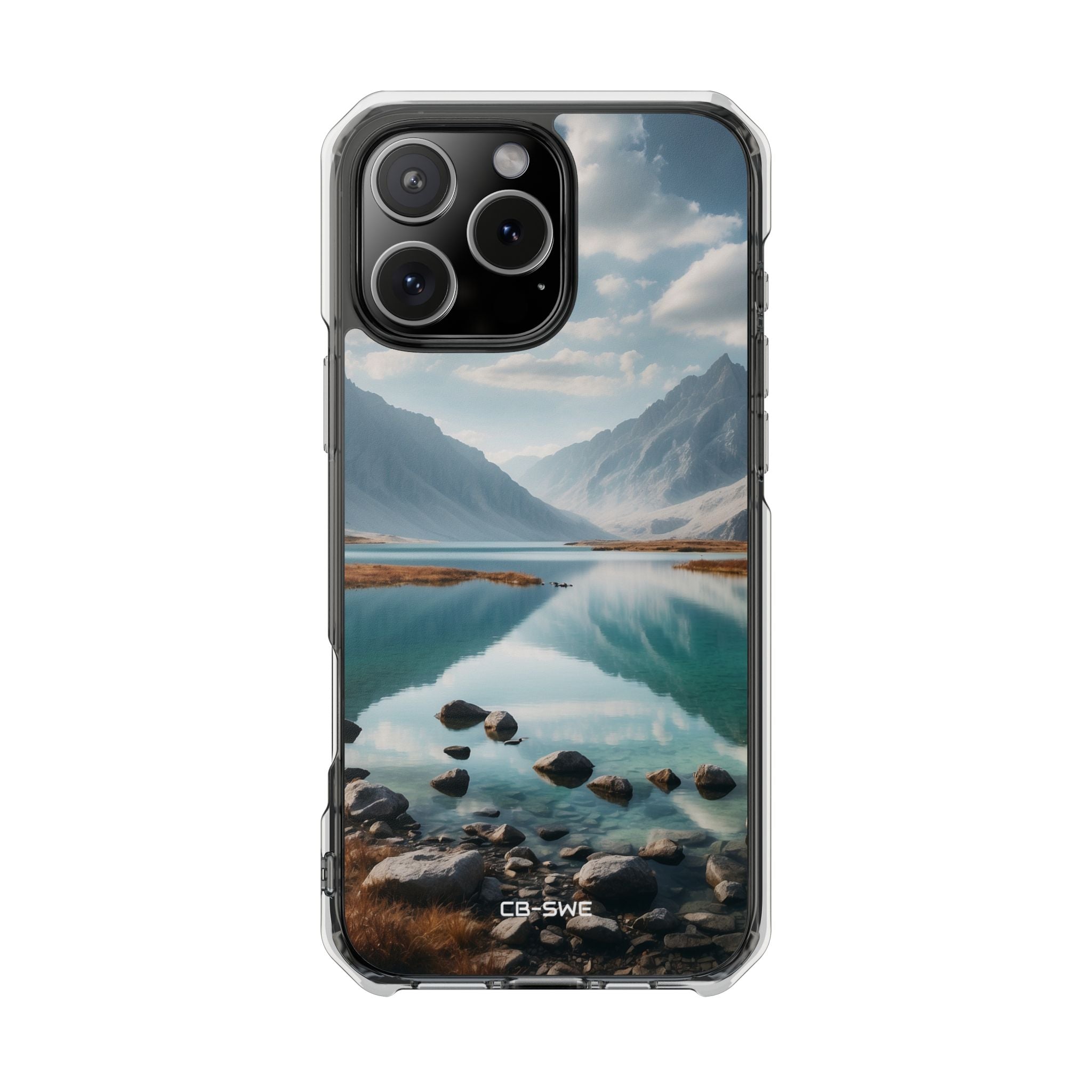 Mountain Reflections Swim iPhone Case - Impact
