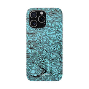 Wavy Serenity | Flexible Phone Case for iPhone