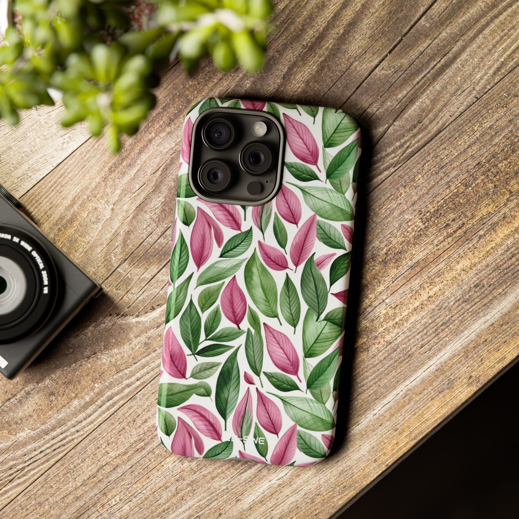 Lush Leaves Dance - iPhone Case