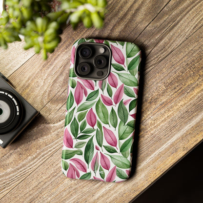 Lush Leaves Dance - iPhone Case
