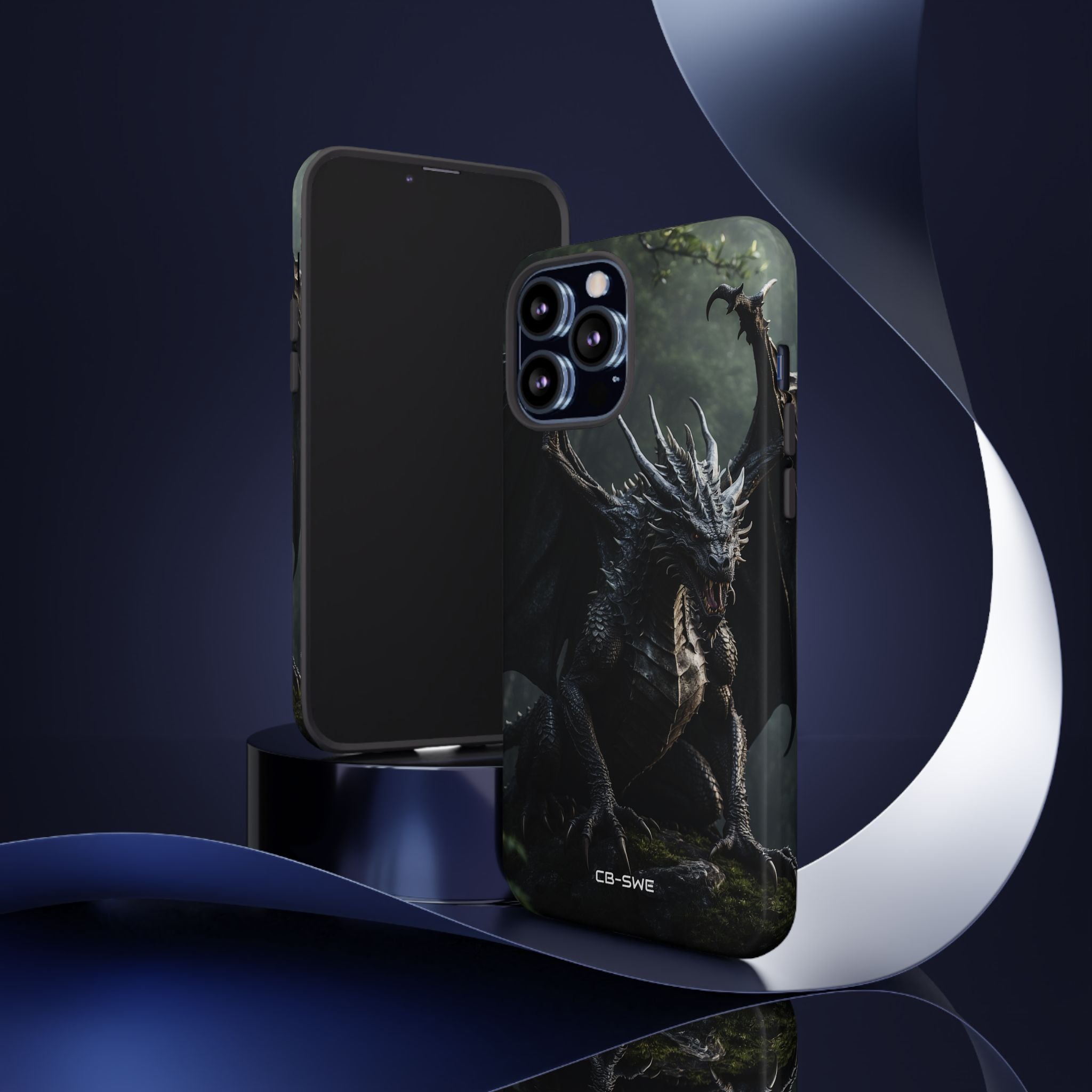 Dragon Emerges Mist - iPhone Case