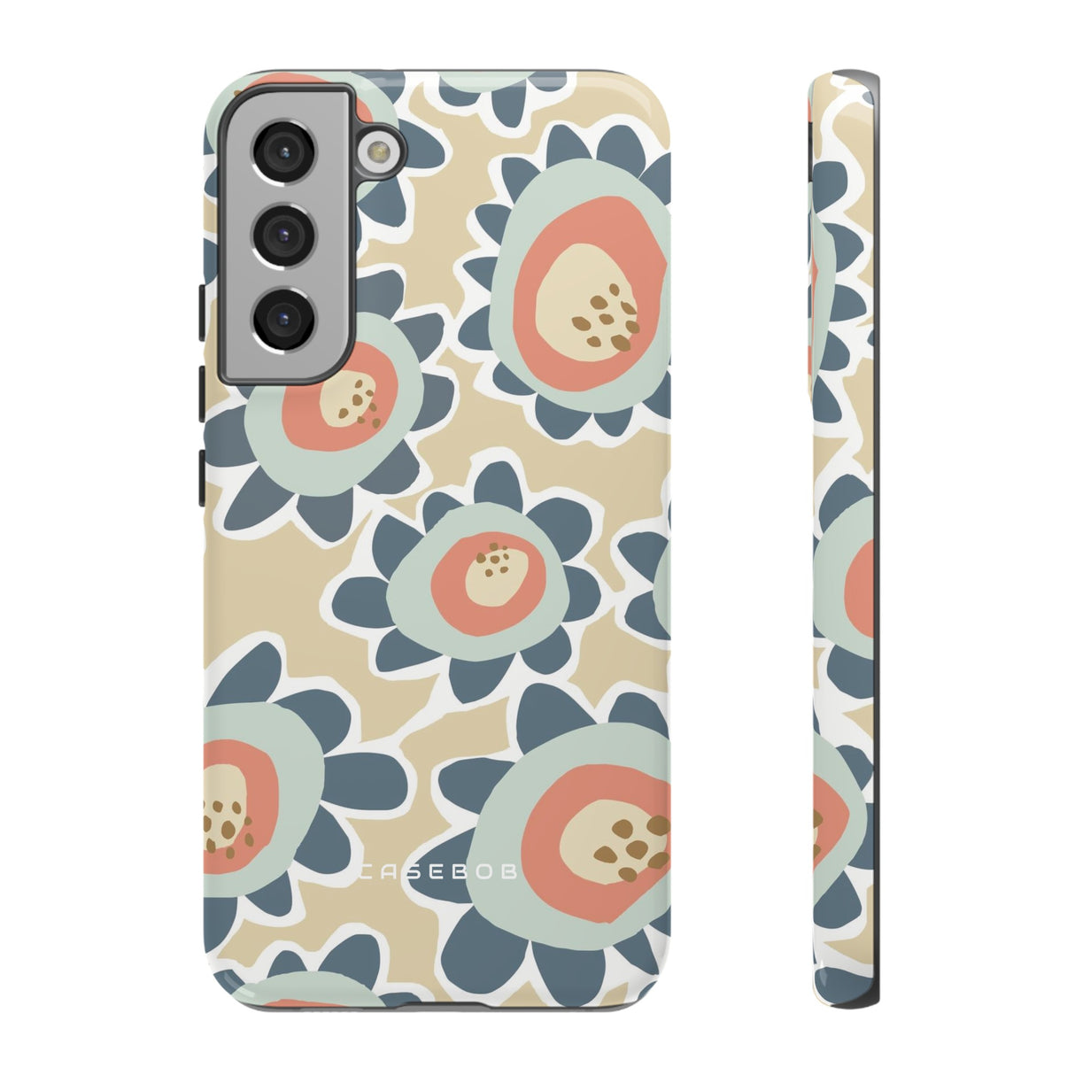 Pastel Happy Flower Phone Case - Protective - Protective Phone Case