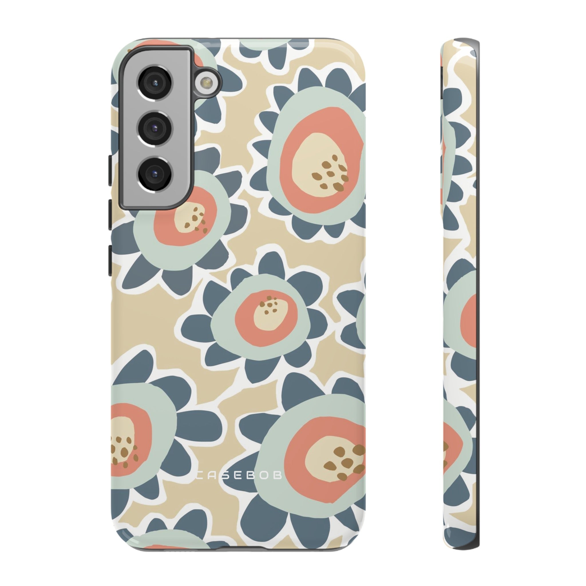 Pastel Happy Flower Phone Case - Protective Phone Case