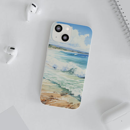 Foamy Wave Breeze iPhone 13 mini Case - Soft