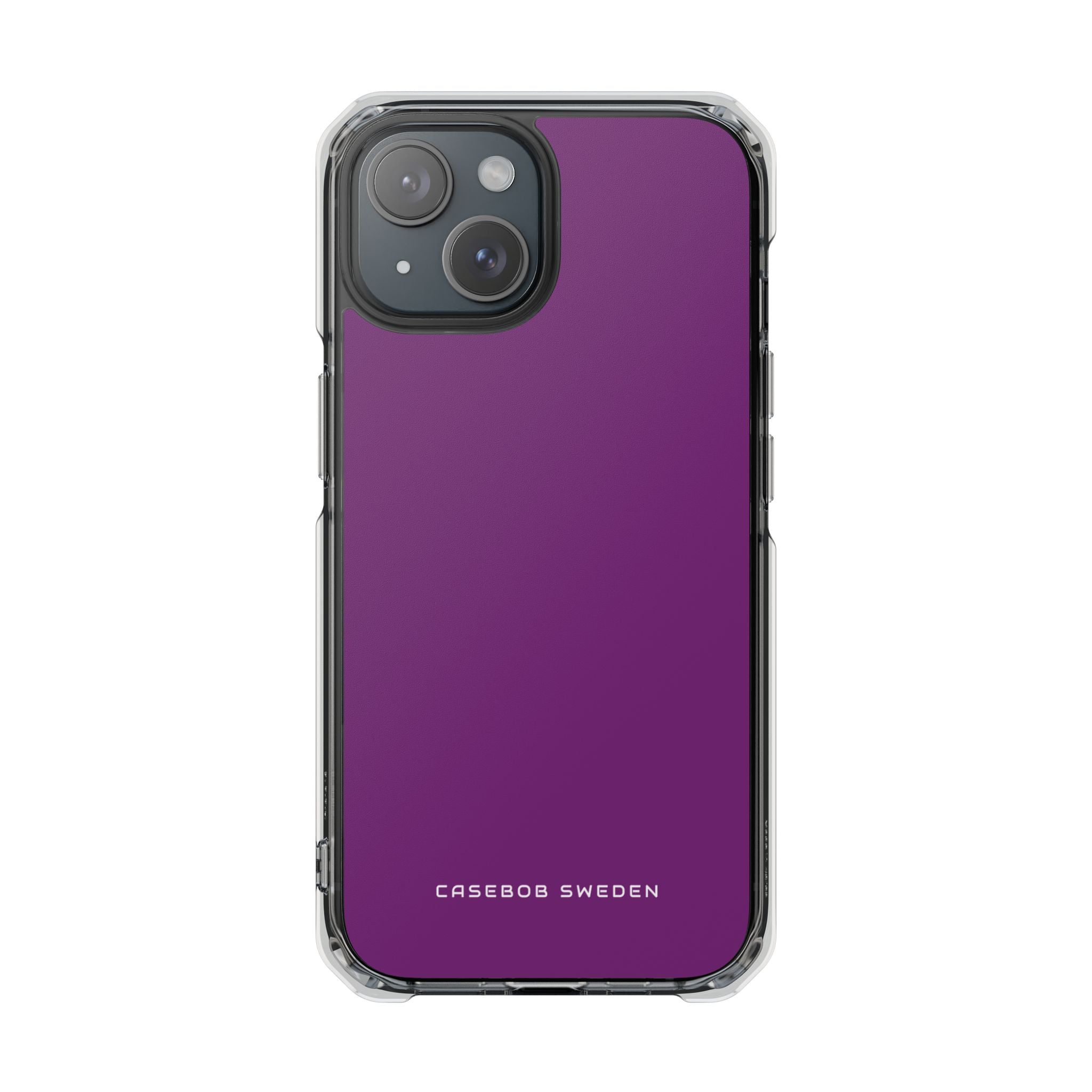 Purple iPhone 15 - Clear Impact Phone Case