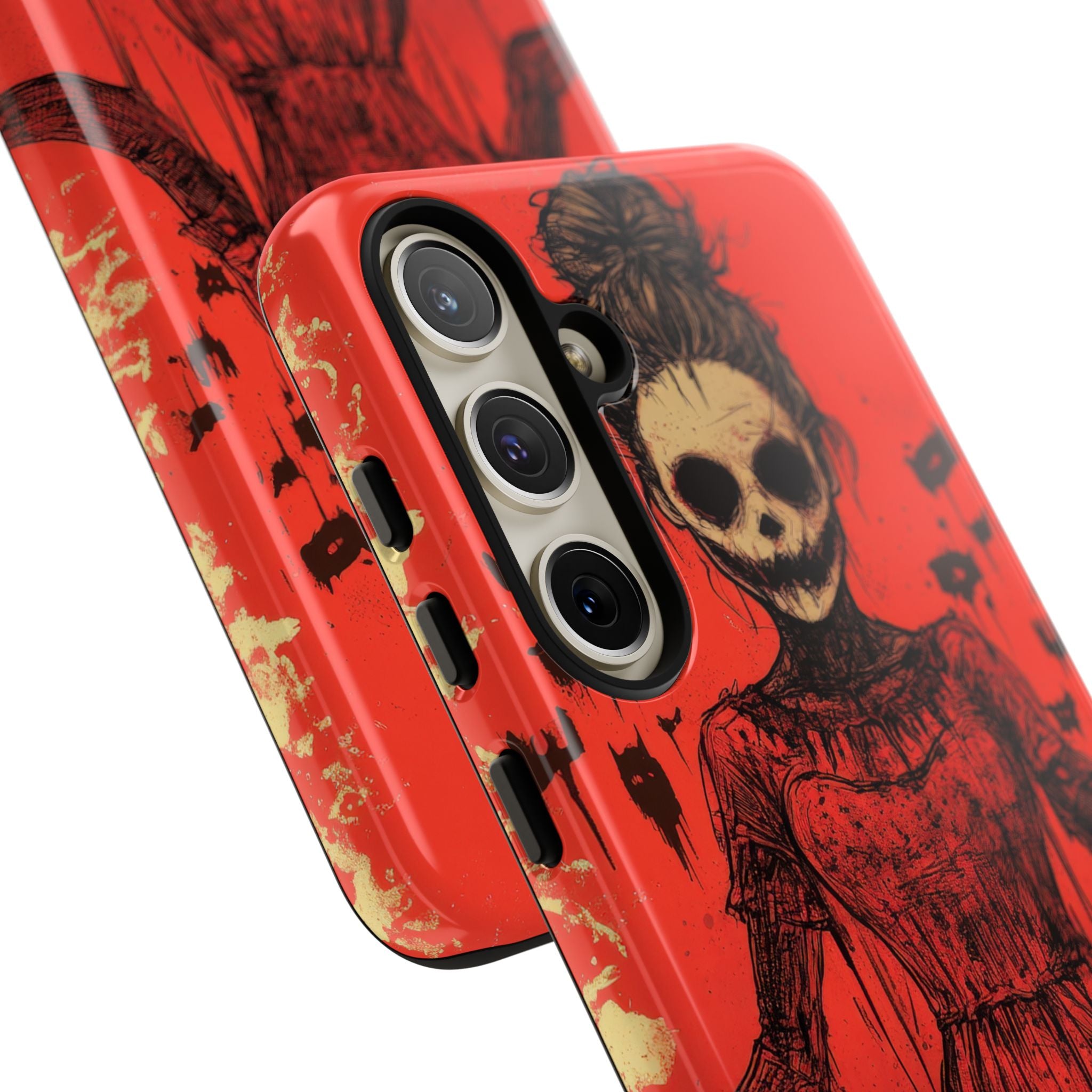 Haunting Scarlet Descent Samsung S24 - Tough Phone Case