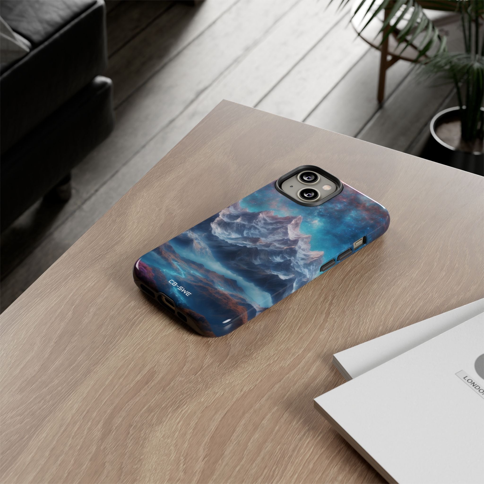 Celestial Mountains Rise - iPhone Case