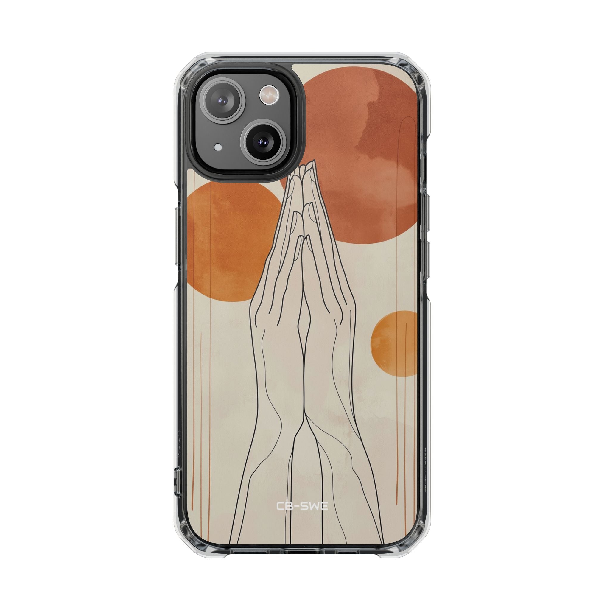 Prayers Encircle Hands iPhone Case - Impact