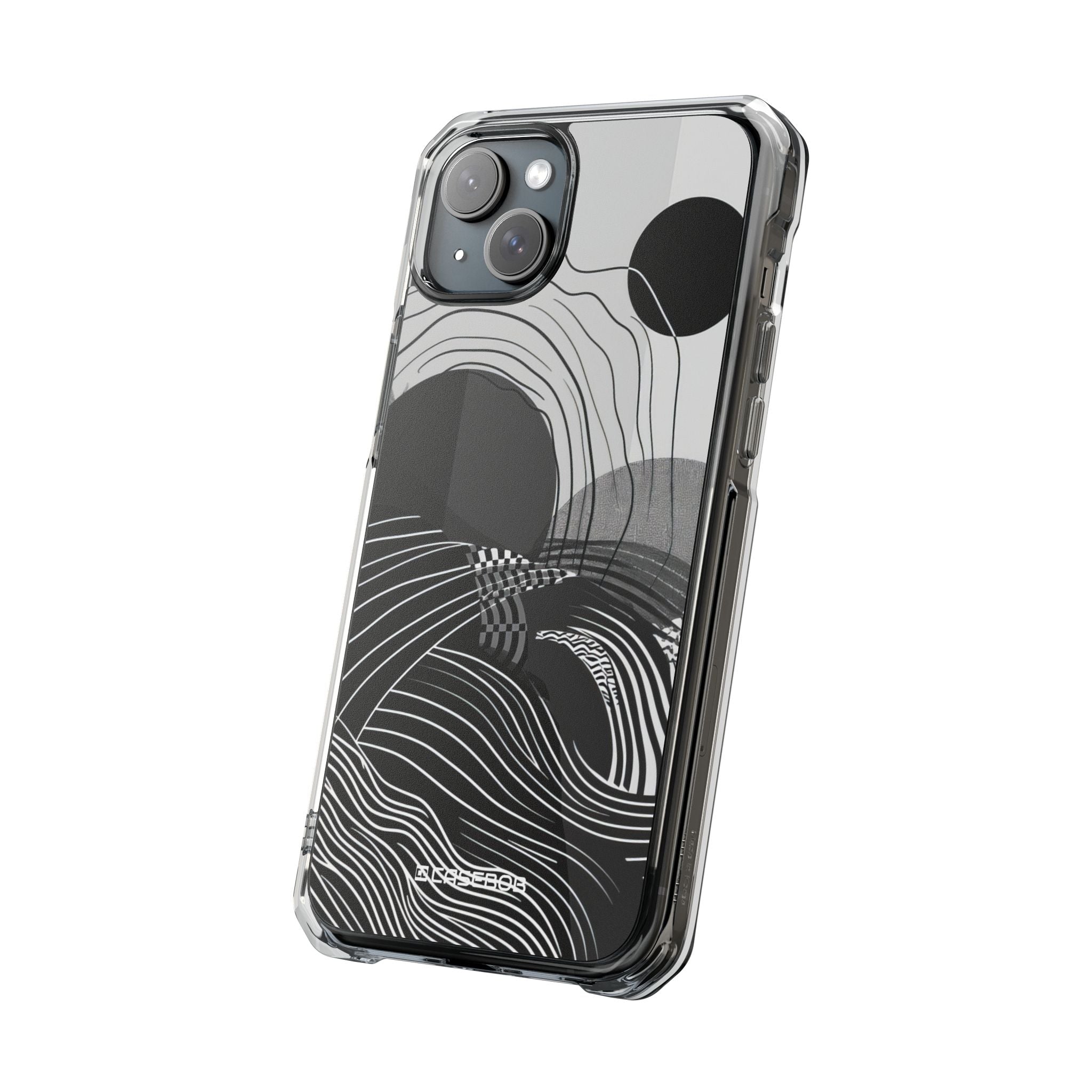 Monochrome Dynamics - Phone Case for iPhone