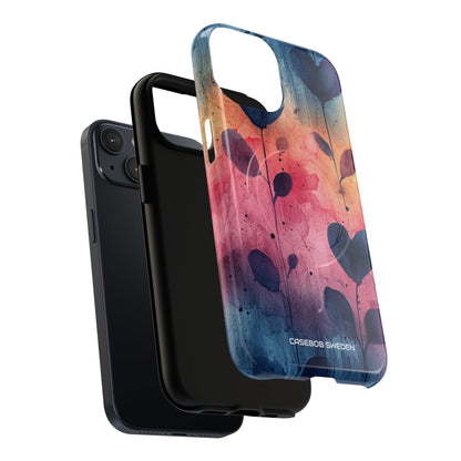 Watercolor Heart Art - Tough + MagSafe® iPhone 14 Phone Case