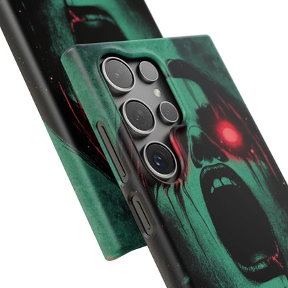 Haunting Glow of Gothic Eyes Samsung S24 - Slim Phone Case