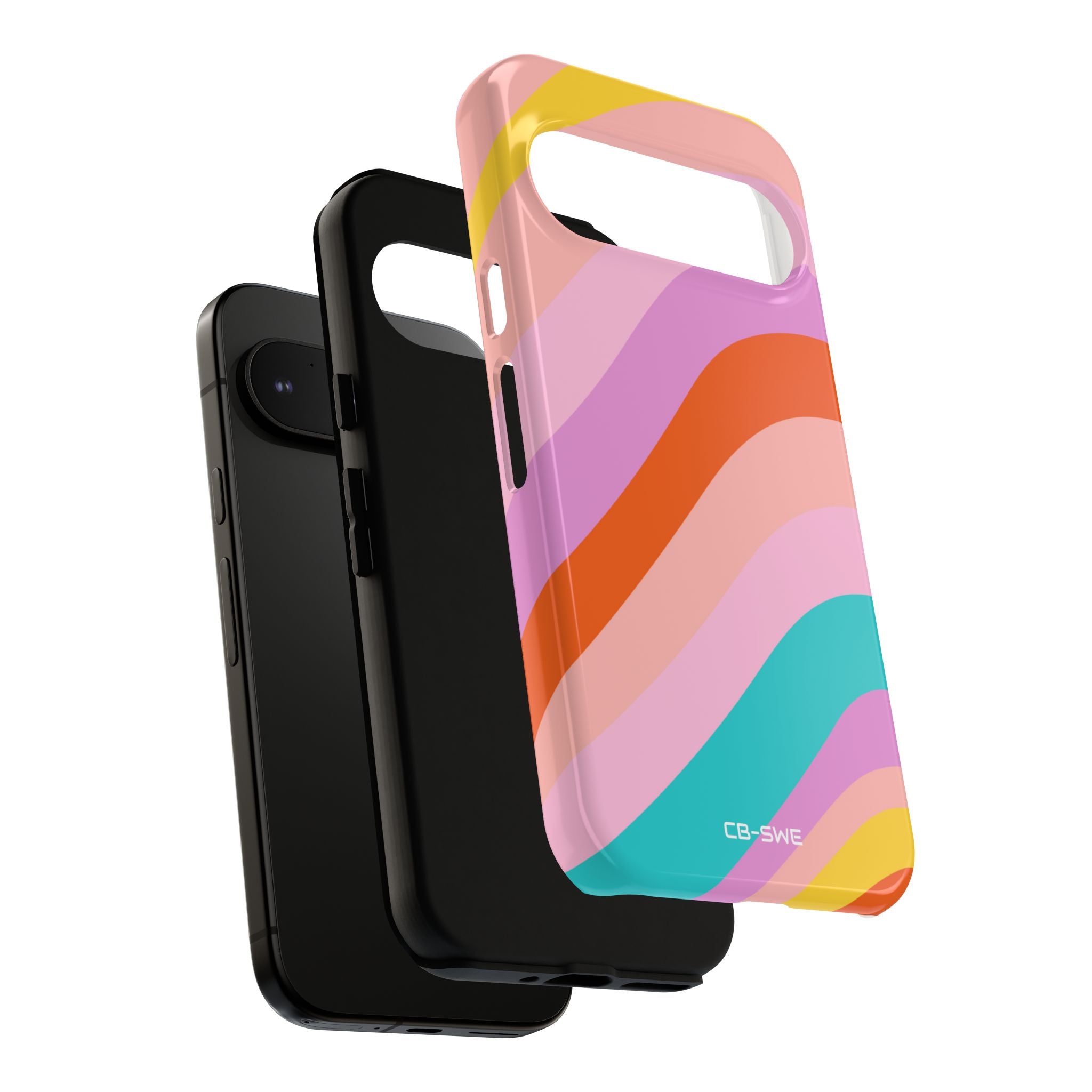 Fluid Color Waves - Google Pixel Case