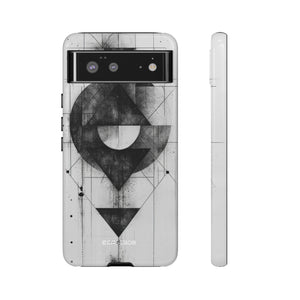 Monochrome Geometry | Protective Phone Case for Google Pixel