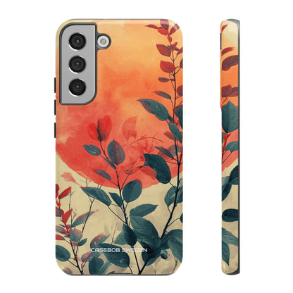 Orange Sun Harmony - Tough Samsung S22 Phone Case