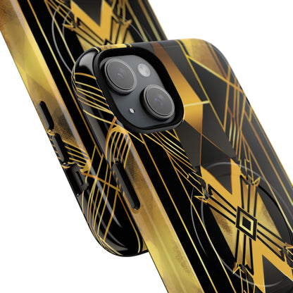 Golden Diamond Radiance iPhone 15 Plus Case - Tough+