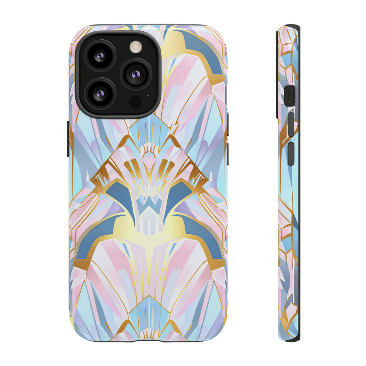 Art Deco Pastel Symmetry - Protective Phone Case