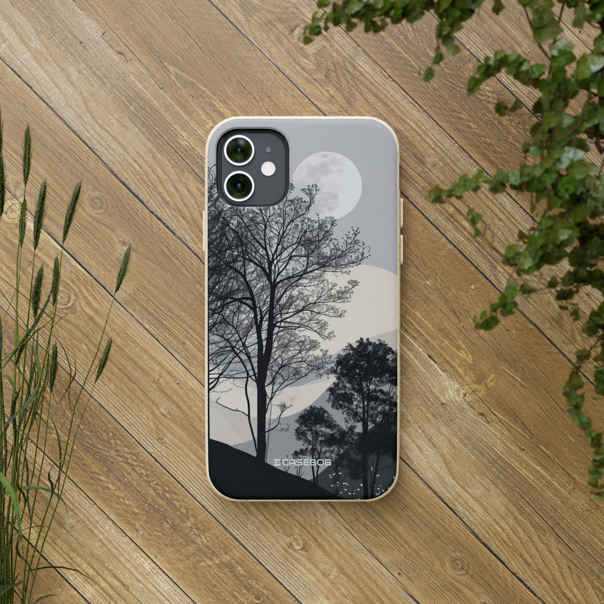 Moonlit Elegance | Biodegradable Phone Case