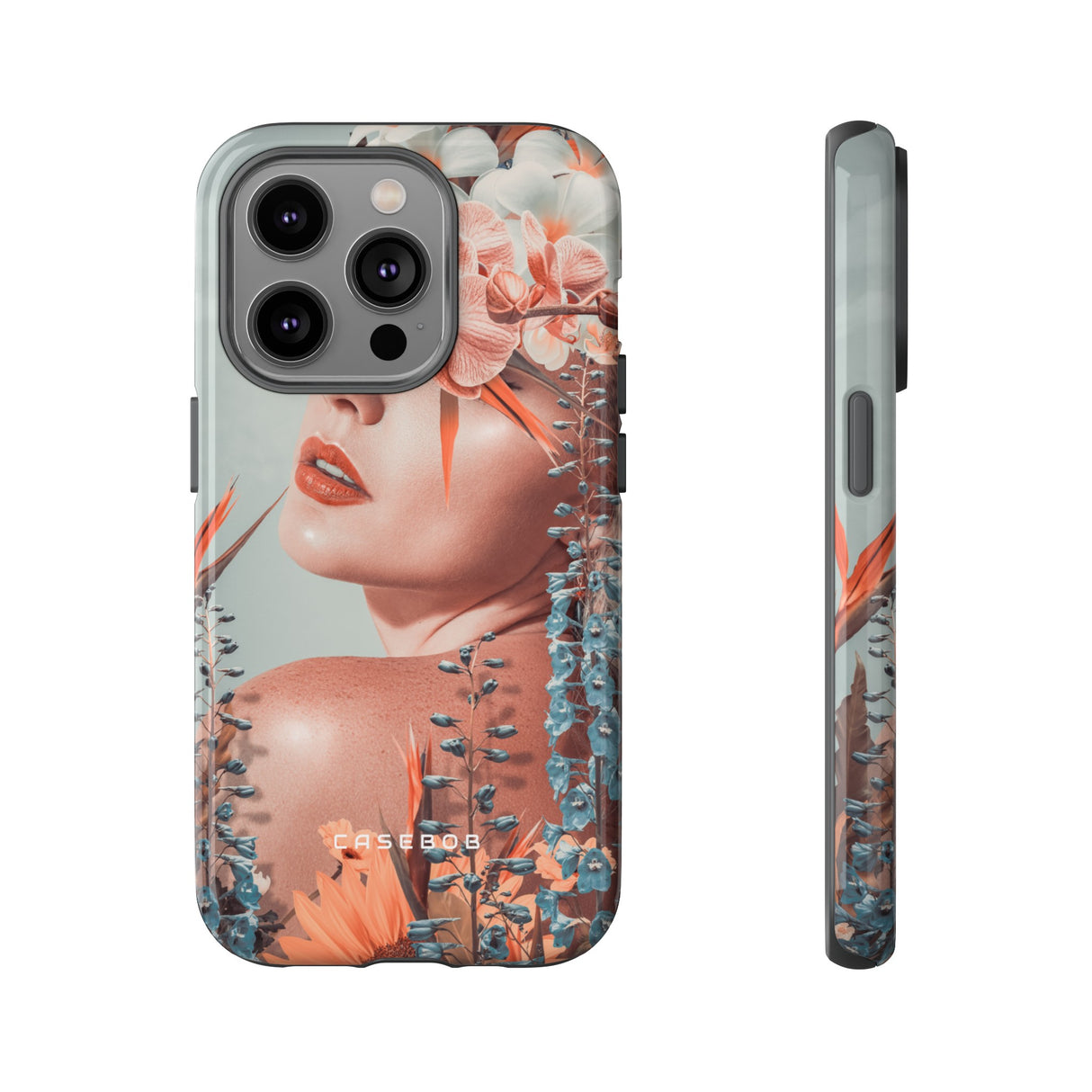 Contemporary Flowers - Protective Phone Case