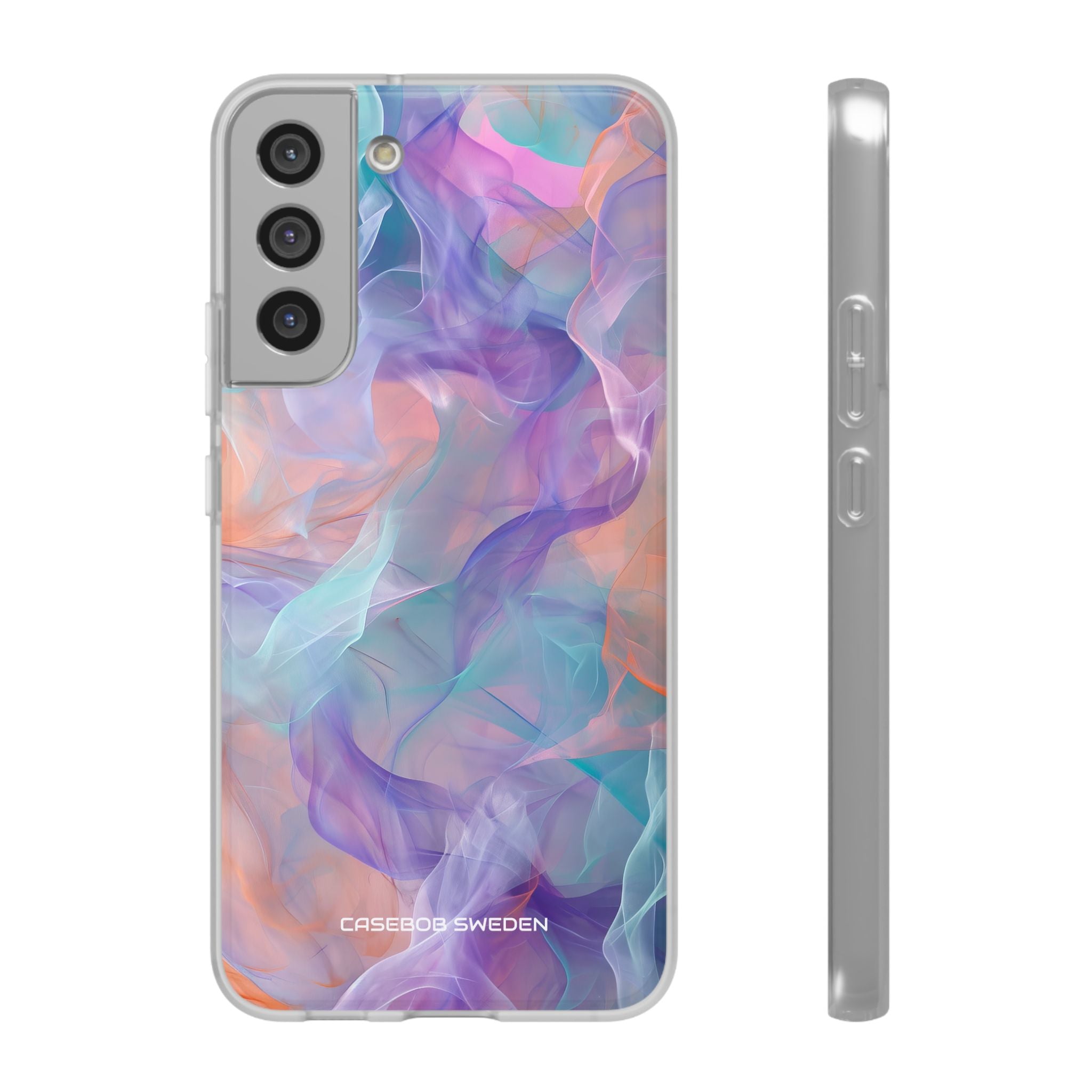 Dreamy Teal Flow - Flexi Samsung S22 Phone Case