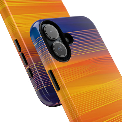 Gradient Sunset Flow iPhone 16 - Tough Phone Case