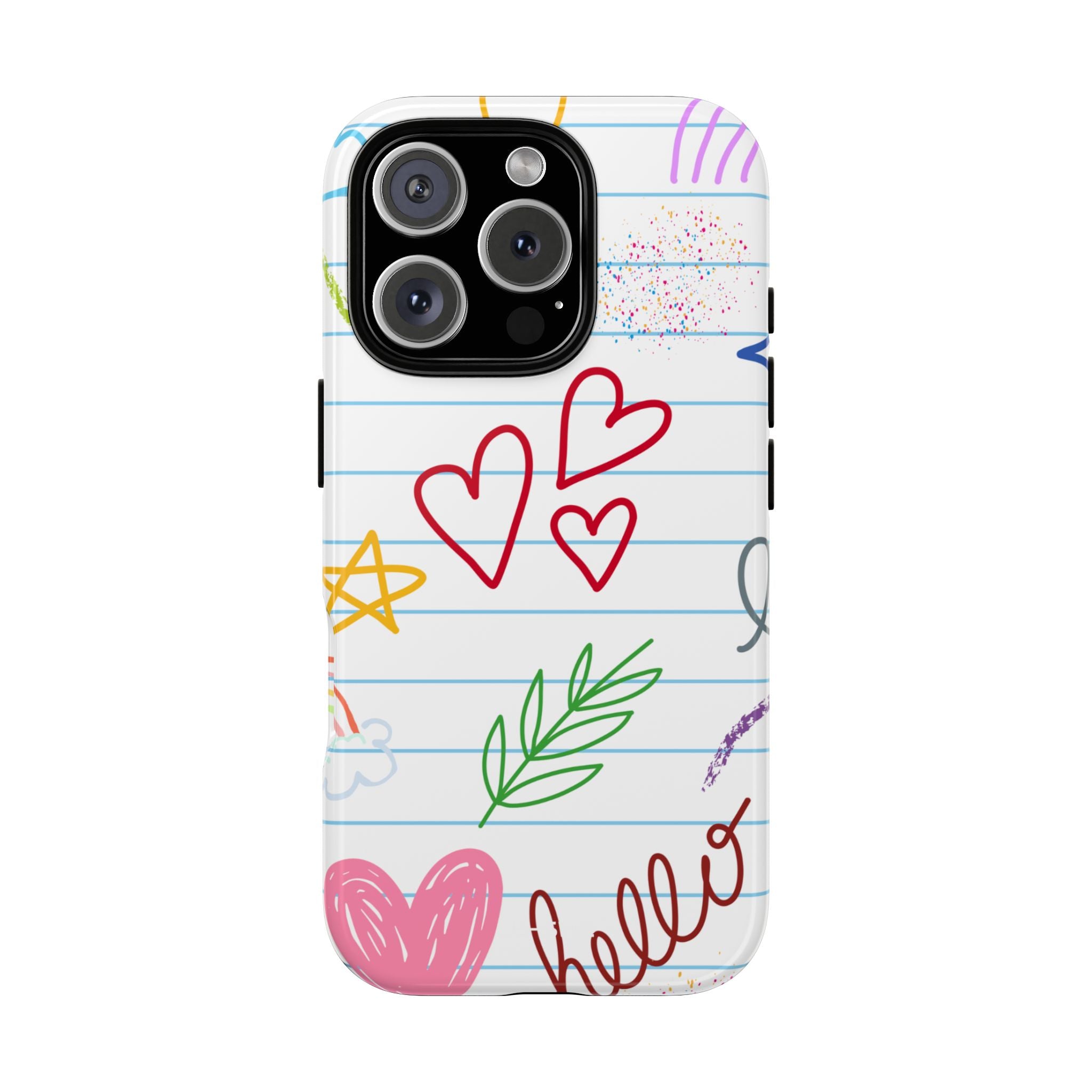 Hearts Dance Happily - iPhone Case