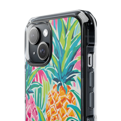 Pineapples Dance Bright iPhone Case - Impact