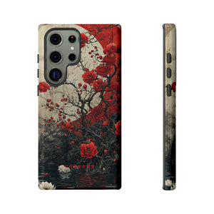 Moonlit Rose Peace - Protective Phone Case