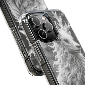 Majestic Forest Guardian - Phone Case for iPhone (Clear Impact - Magnetic)