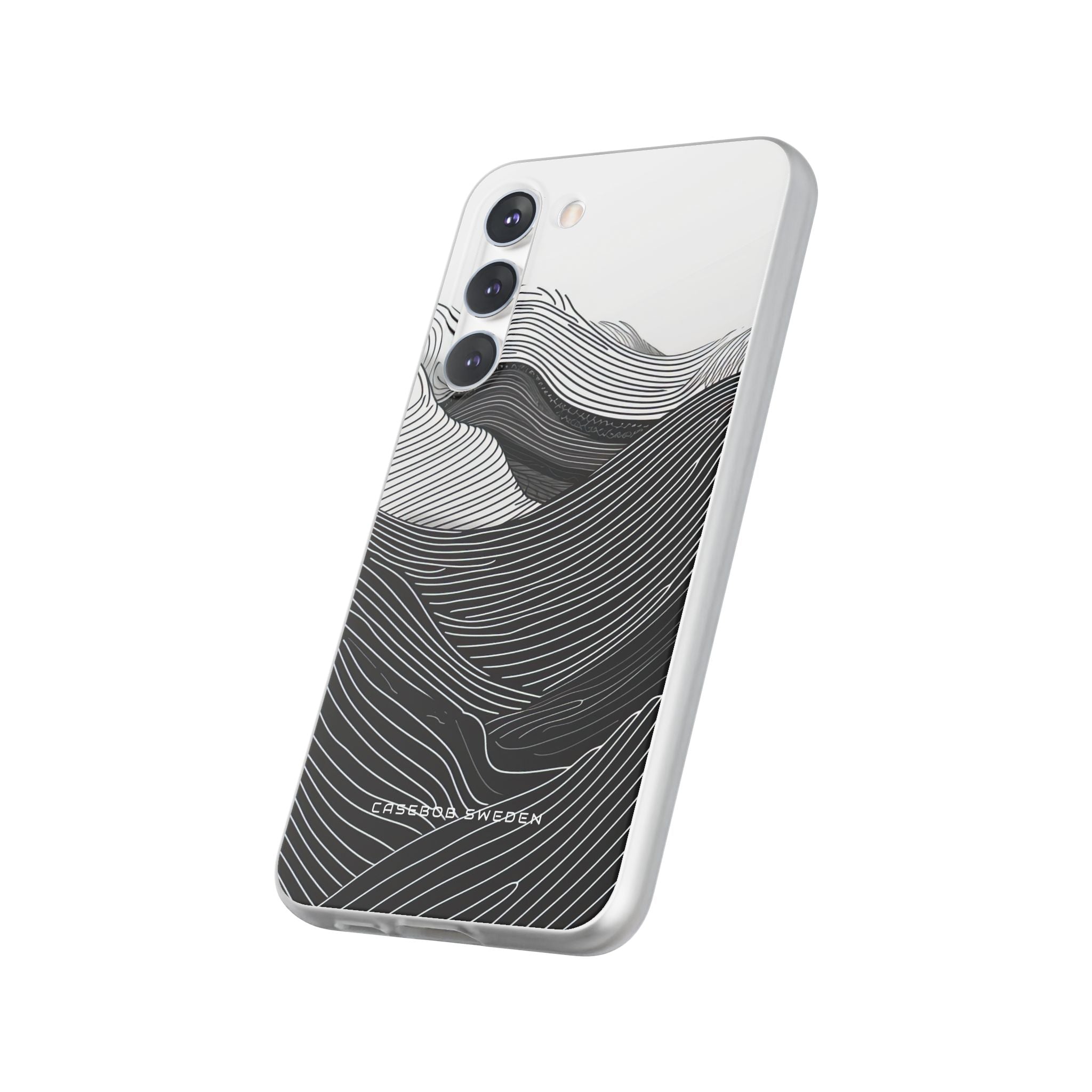 Undulating Horizon Waves Samsung S23 - Flexi Phone Case