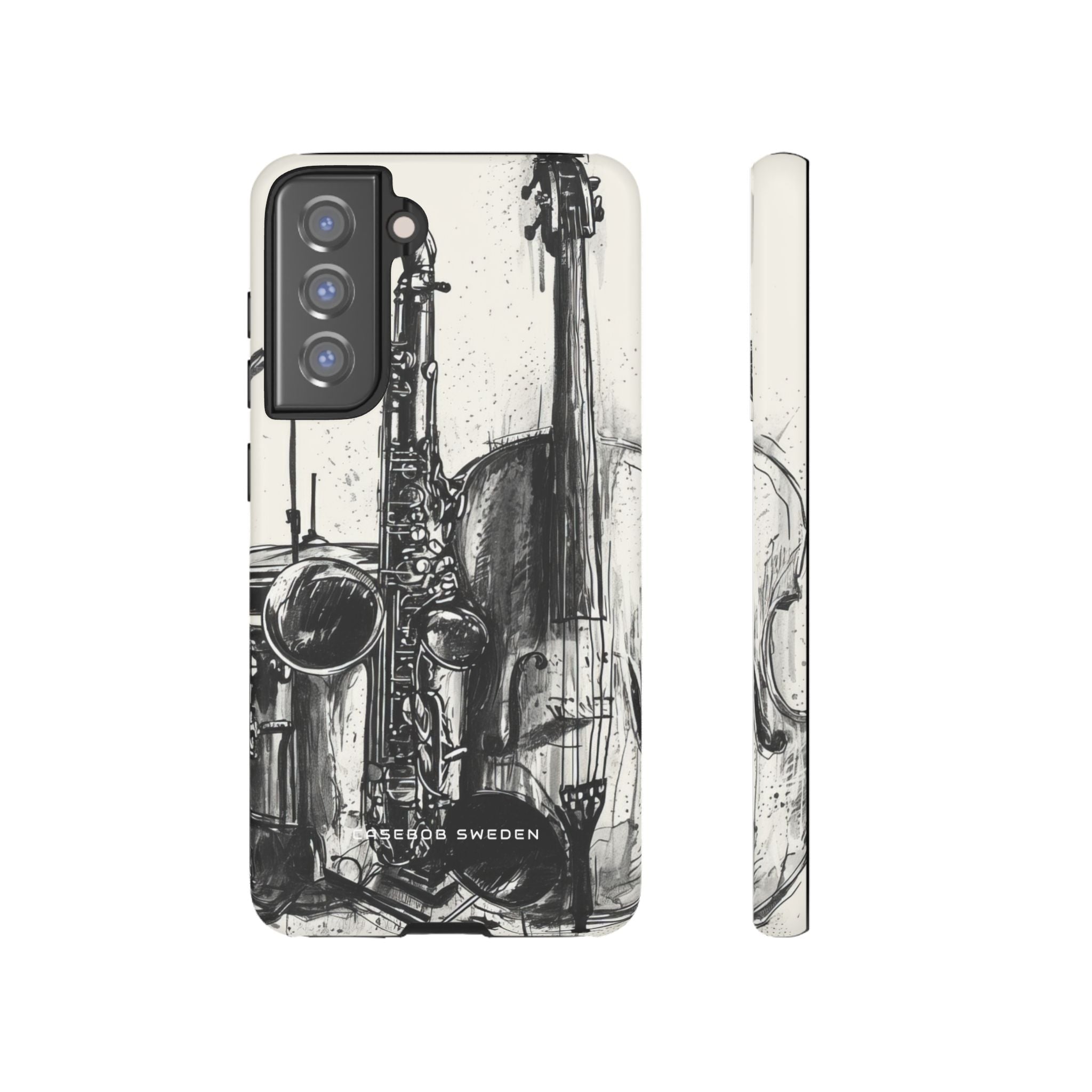 Jazz Instrument Line Symphony  Samsung S21 - Tough Phone Case