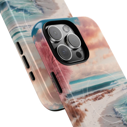 Pink Tree Breeze iPhone 16 Pro Max Case - Tough+