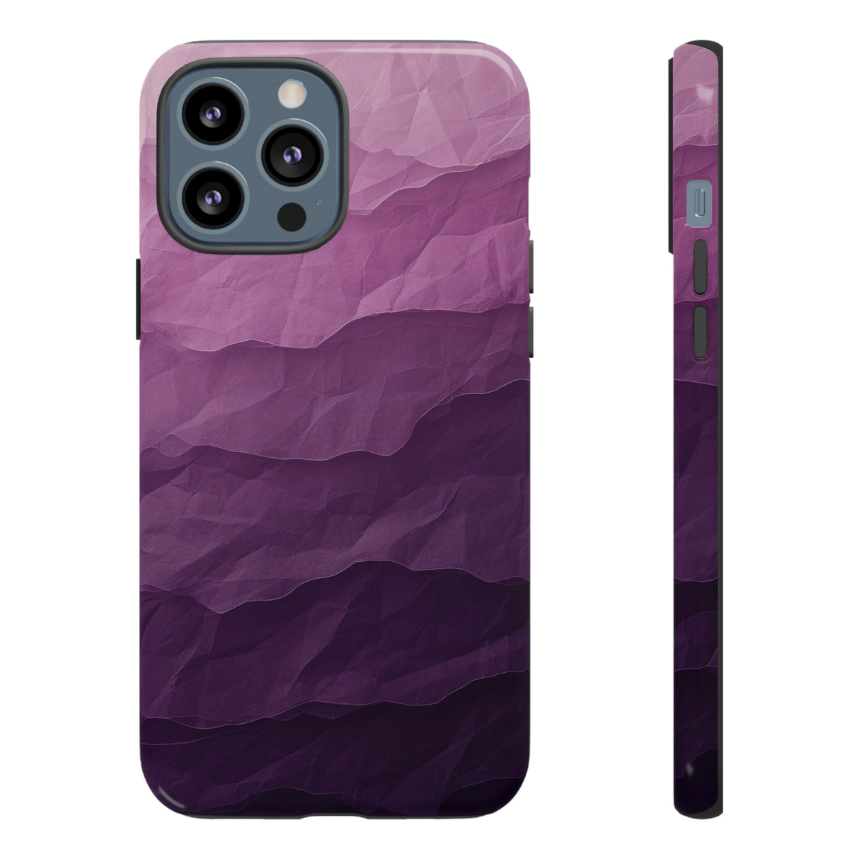 Lilac to Plum Gradient - Protective Phone Case