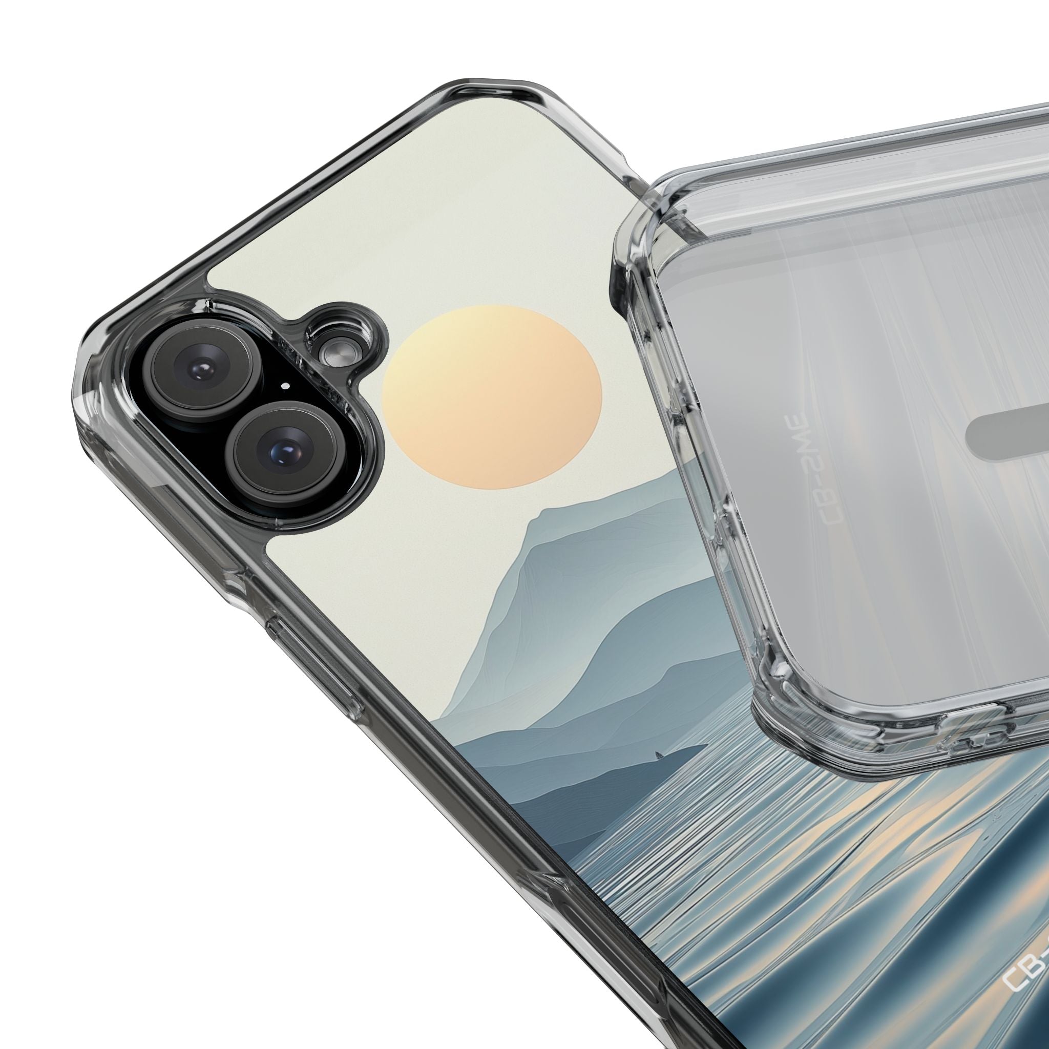 Gentle Waves Reflect iPhone Case - Impact