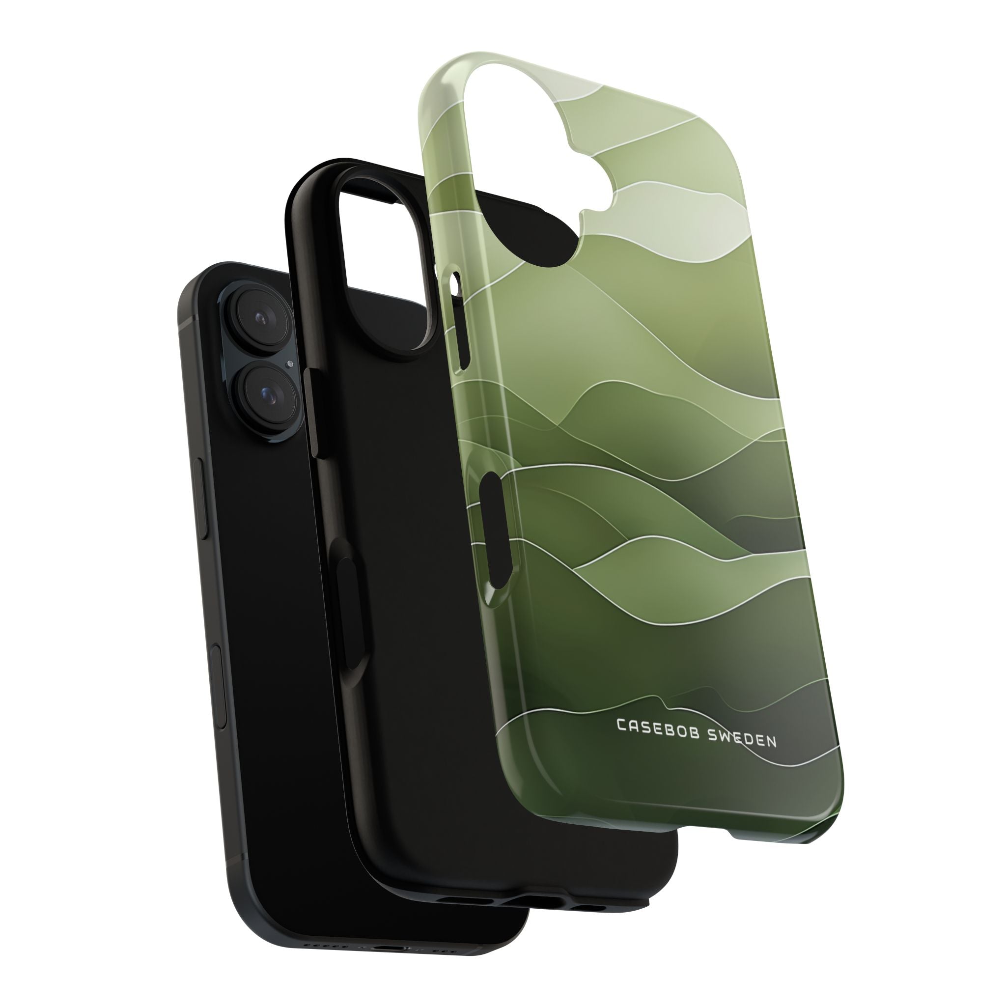 Gradient Emerald Drift iPhone 16 - Tough Phone Case