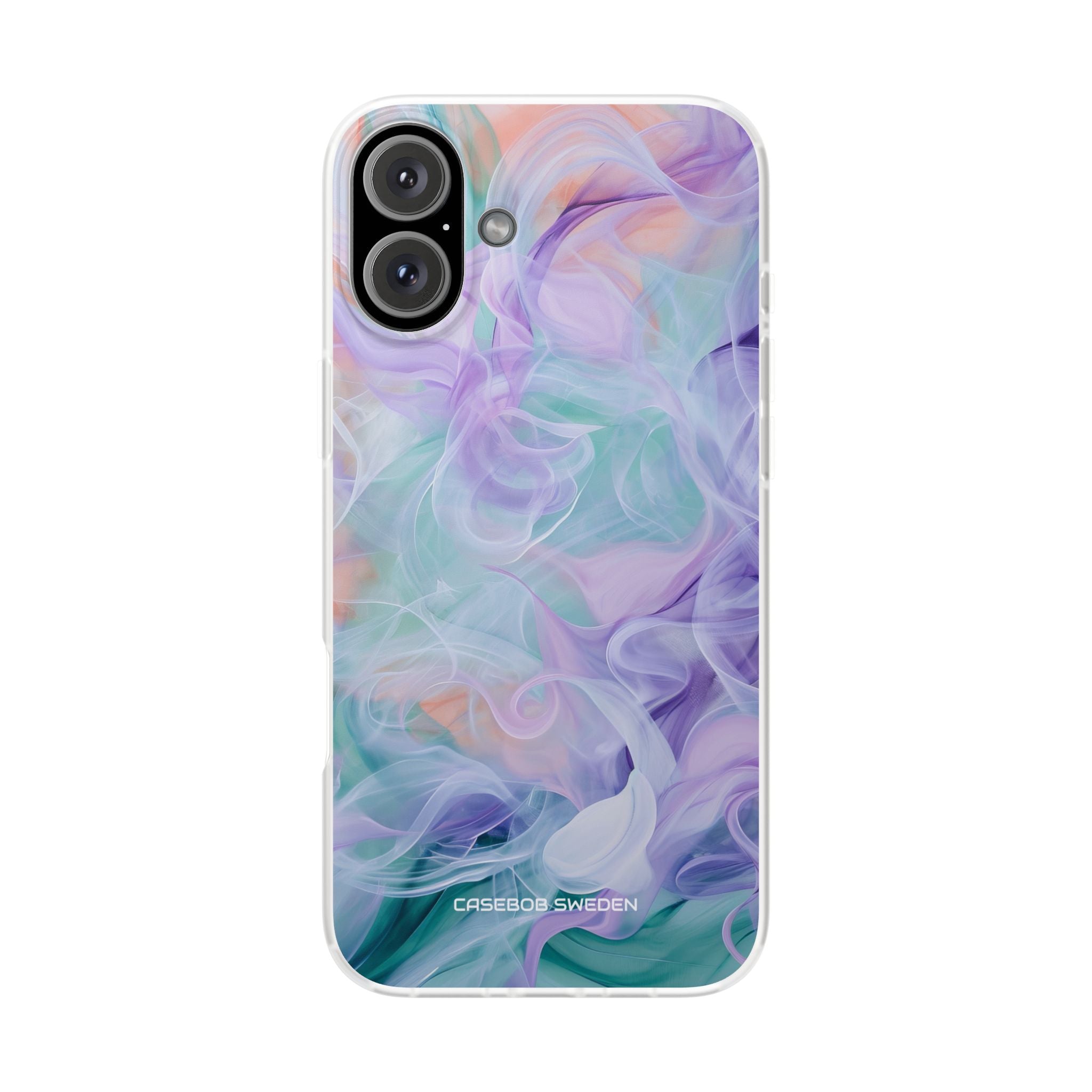 Purple Peach Whirl - Flexi iPhone 16 Phone Case