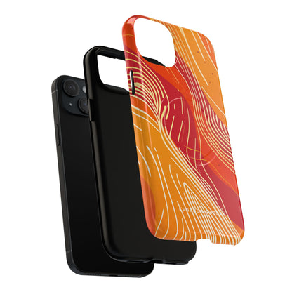 Gradient Flowwave Essence iPhone 15 | Tough+ Phone Case