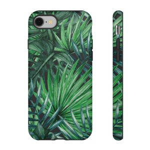 Watercolor Tropical Palm - Protective Phone Case