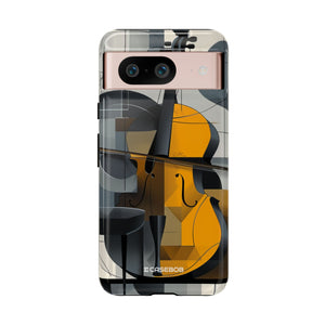 Cello Abstraction | Protective Phone Case for Google Pixel