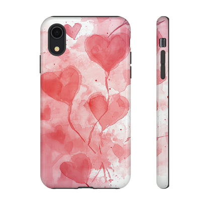 Cupid's Eternal Hearts - Protective Phone Case