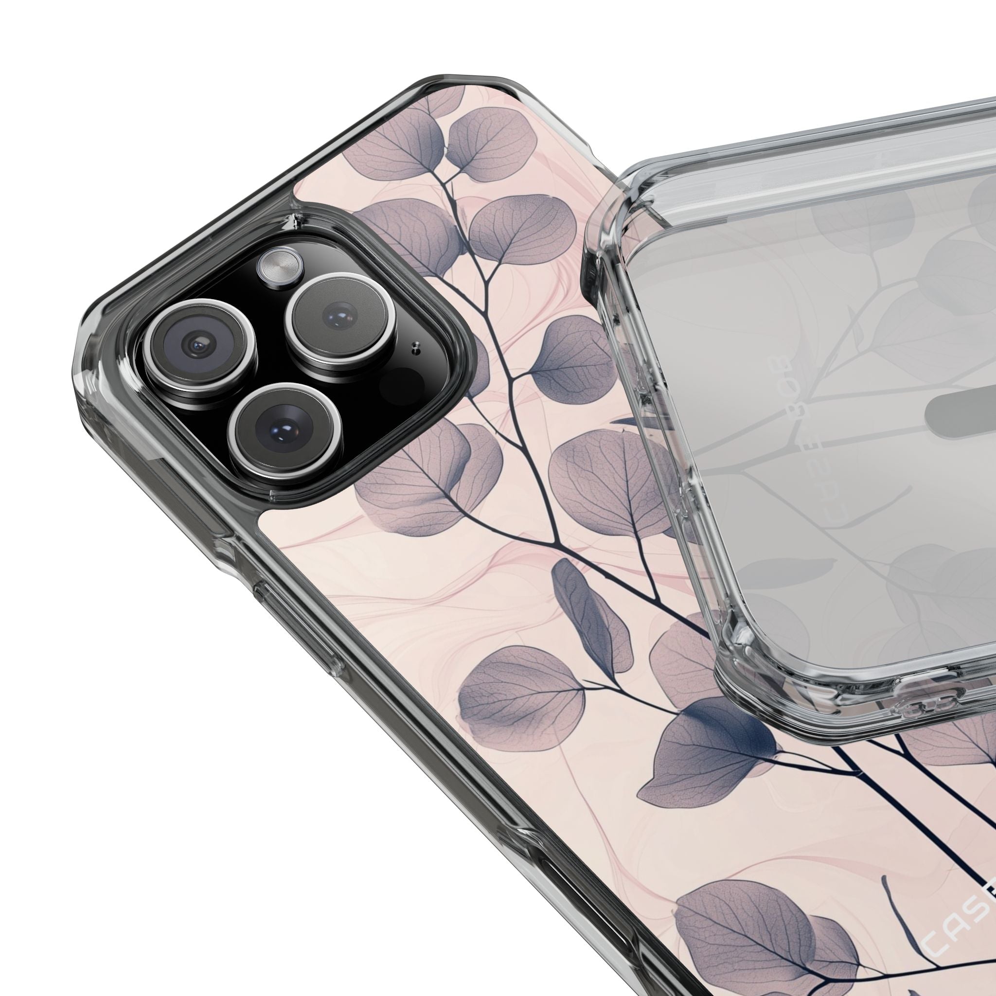 Veined Leaf Whisper iPhone 16 Pro Max Case - Impact