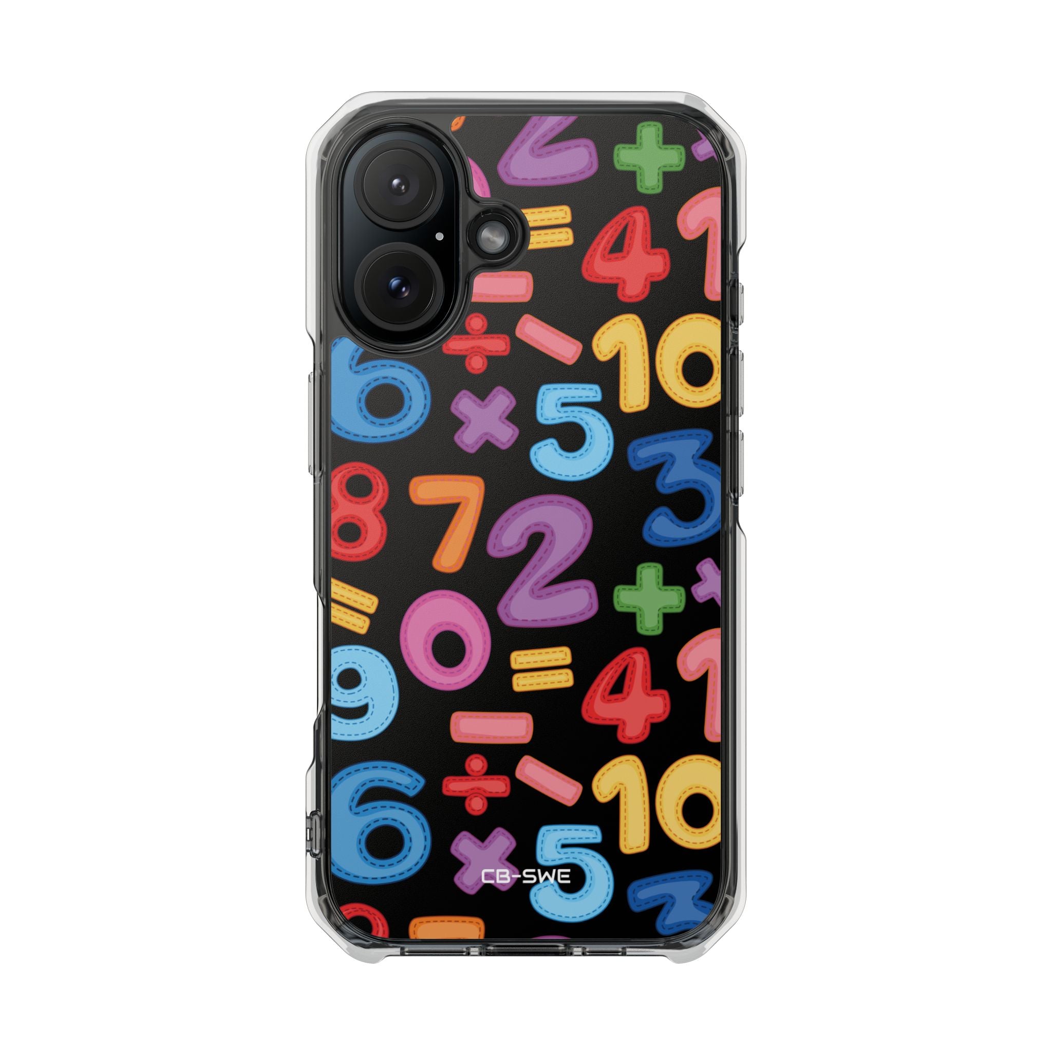 Math Symbols Play iPhone Case - Impact
