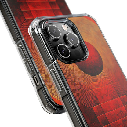 Crimson Orbit iPhone 14 Pro Max Case - Impact