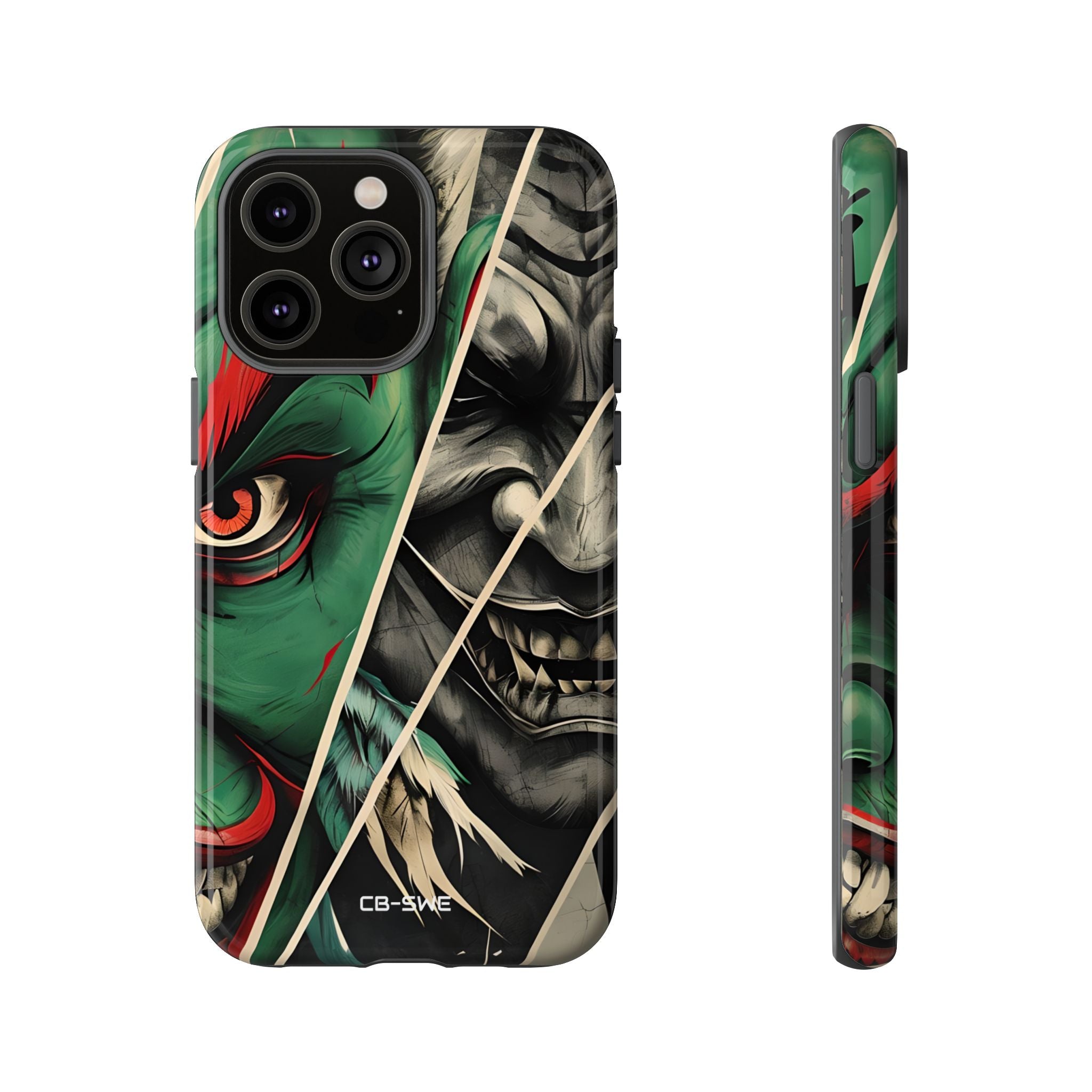Demonic Panels Clash - iPhone Case