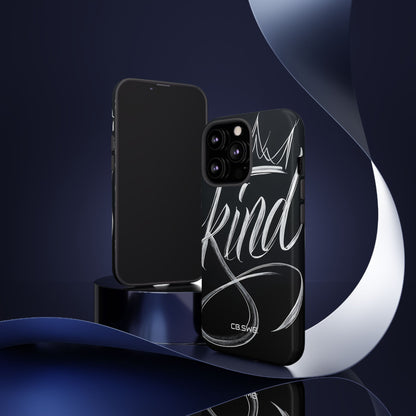 Elegant Kind Calligraphy Crown iPhone 13 - Tough