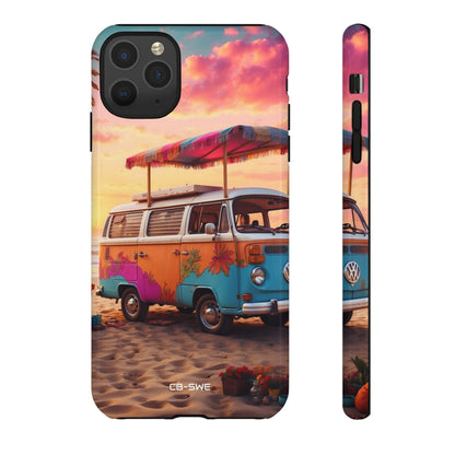 **Van Rests at Shore** - iPhone Case