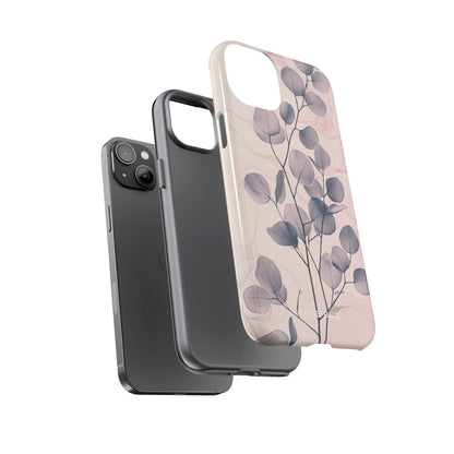 Veined Leaf Whisper iPhone 14 Plus Case - Tough